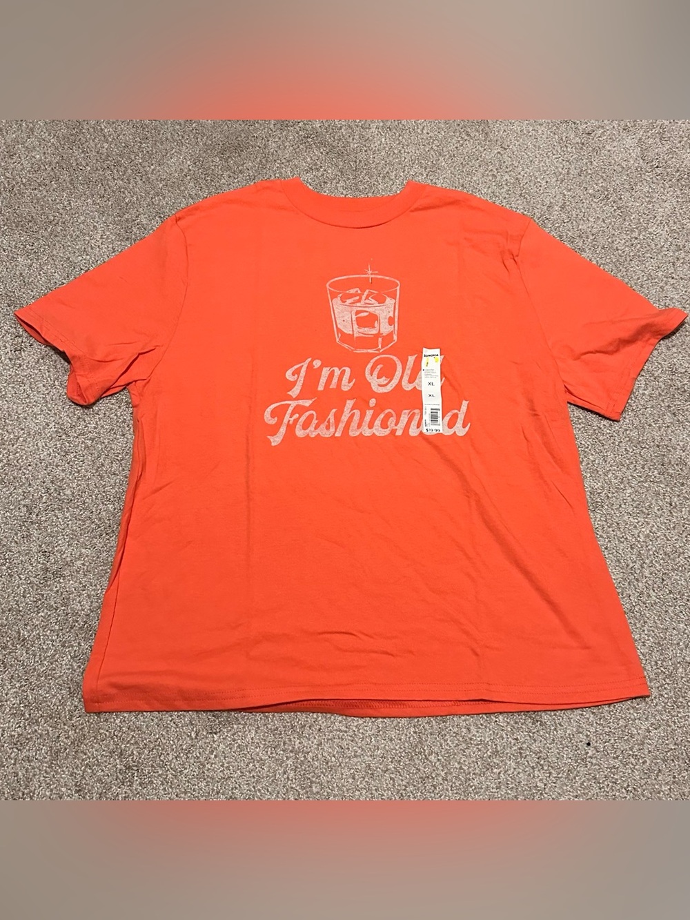 Sonoma Coral 'I'm Old Fashioned' Tee